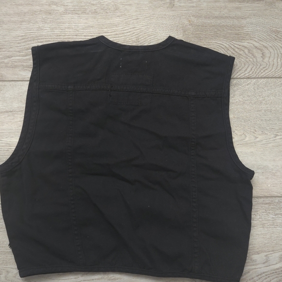 Topshop Black Utility Vest for Women - Picture 3 of 3